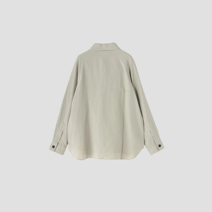 LINEN PLAINWEAVE SHIRT