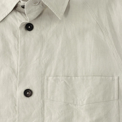 LINEN PLAINWEAVE SHIRT