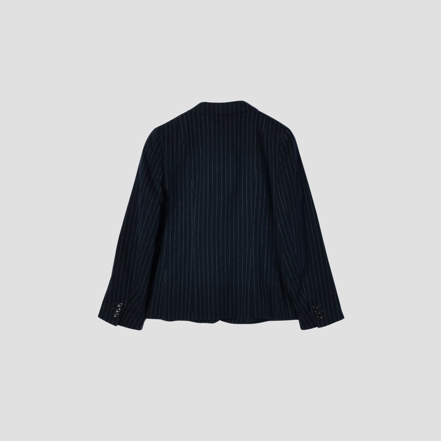 BROKEN STRIPE WOOL JACKET