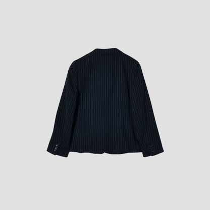 BROKEN STRIPE WOOL JACKET
