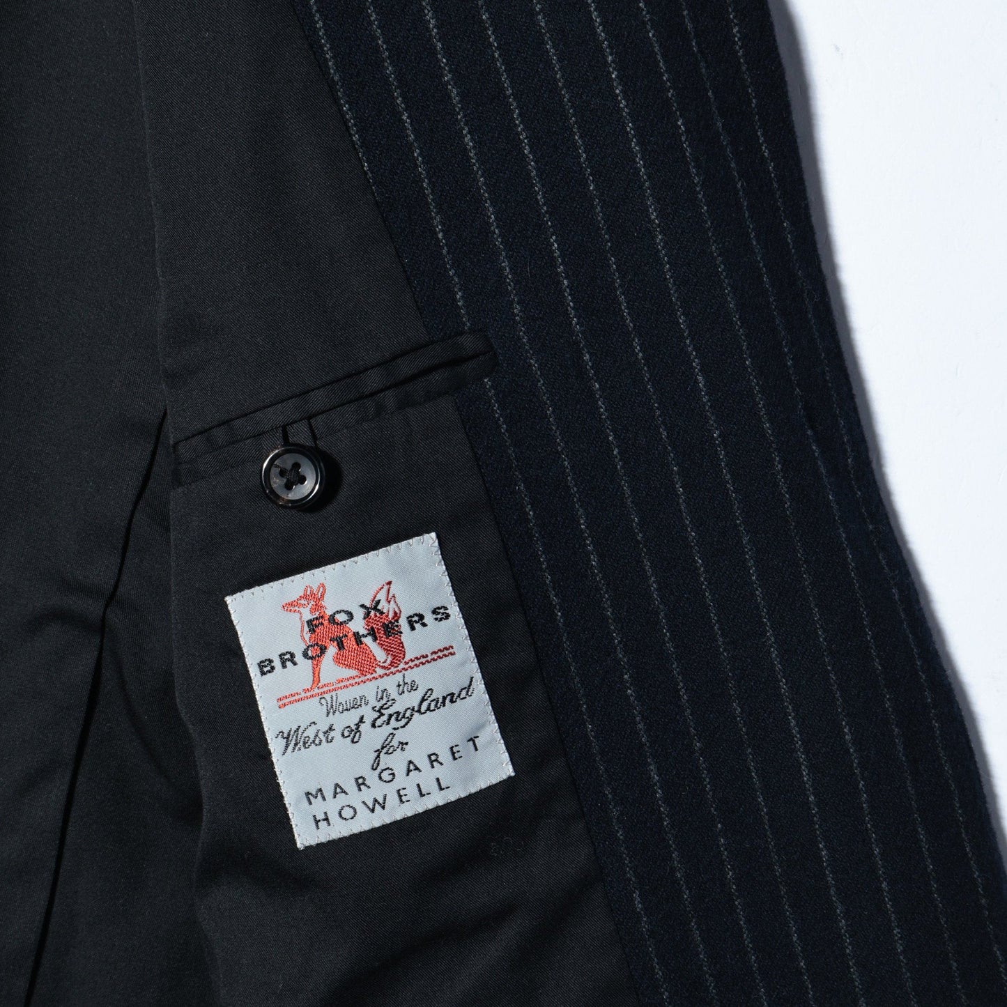 BROKEN STRIPE WOOL JACKET