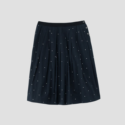 SPOT PRINT BATISTE SKIRT