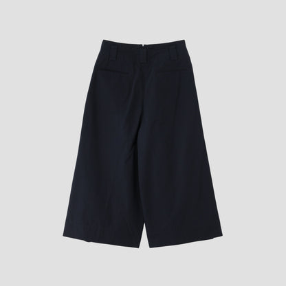 COMPACT COTTON TROUSERS