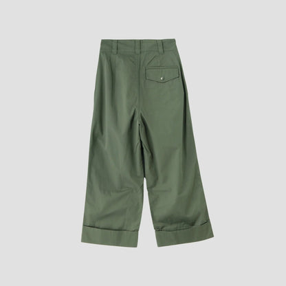 SOFT DENSE COTTON TROUSERS