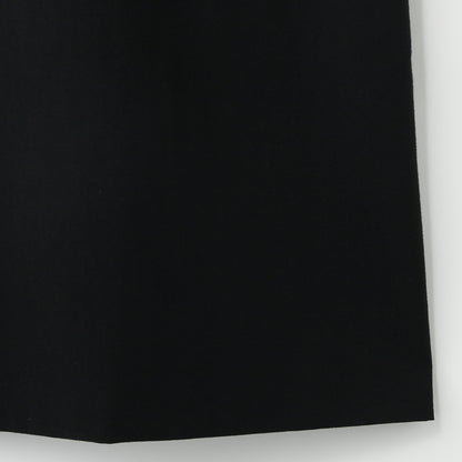 MILLED WOOL TWILL DRESS