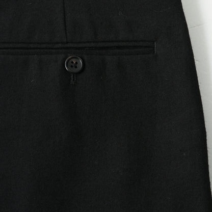 MILLED WOOL TWILL DRESS