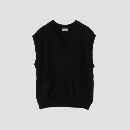POCKET SLIPOVER KNIT