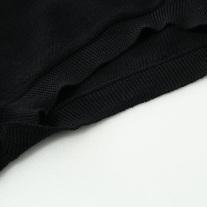 POCKET SLIPOVER KNIT