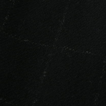 BLACK WINDOWPANE CHECK SKIRT