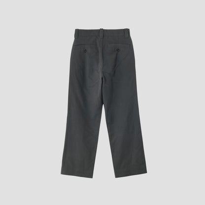 COTTON LINEN OXFORD TROUSERS