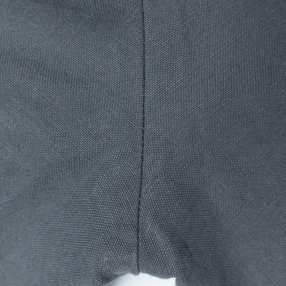 COTTON LINEN CANVAS TROUSERS