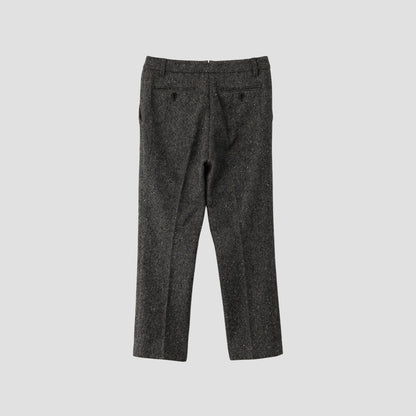 WOOL TWEED TROUSERS