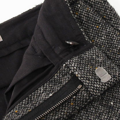 WOOL TWEED TROUSERS