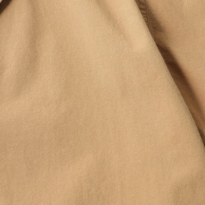 SANDED COTTON LINEN SHIRT