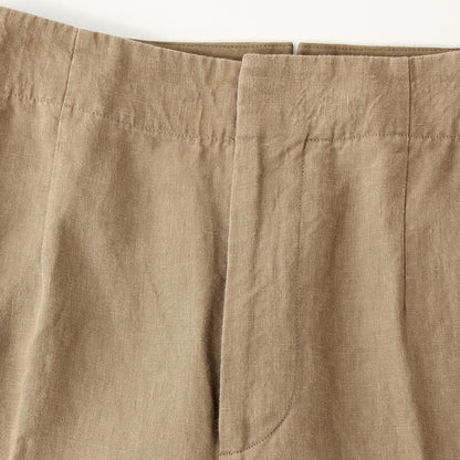 PLAIN LINEN TROUSERS