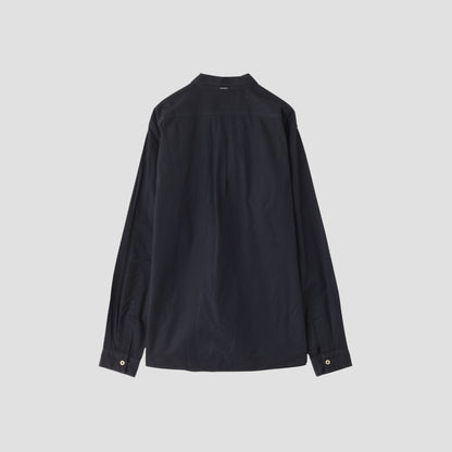 GARMENT DYE COTTON LINEN SHIRT