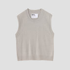 FADED COTTON WOOL KNIT