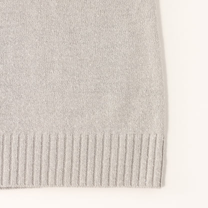 FADED COTTON WOOL KNIT
