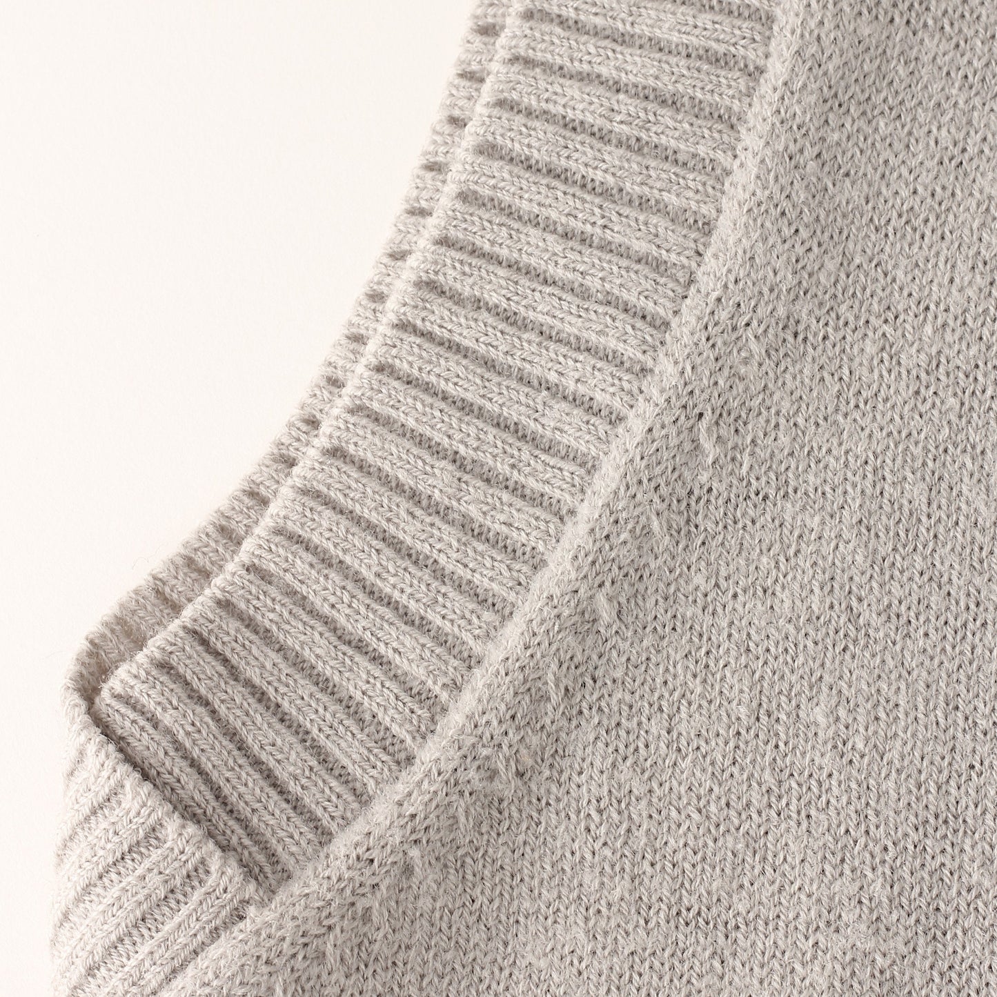 FADED COTTON WOOL KNIT