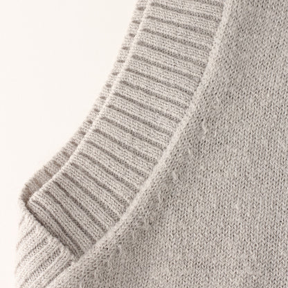 FADED COTTON WOOL KNIT