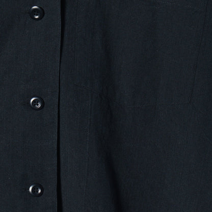 FADED LINEN COTTON PLAINWEAVE SHIRT