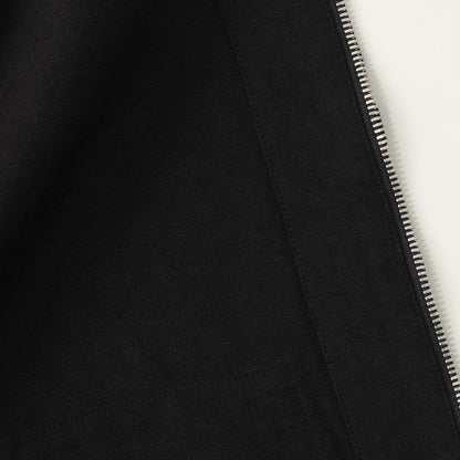 LINEN CANVAS BLOUSON