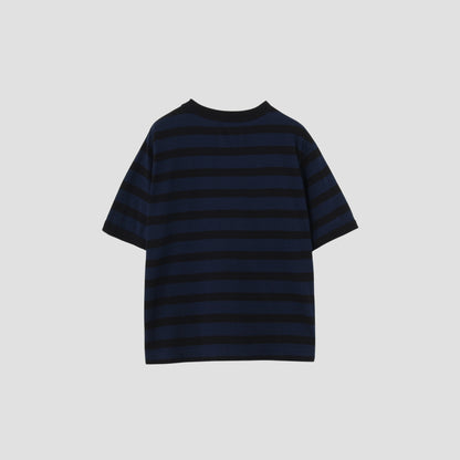 COTTON LINEN STRIPE JERSEY