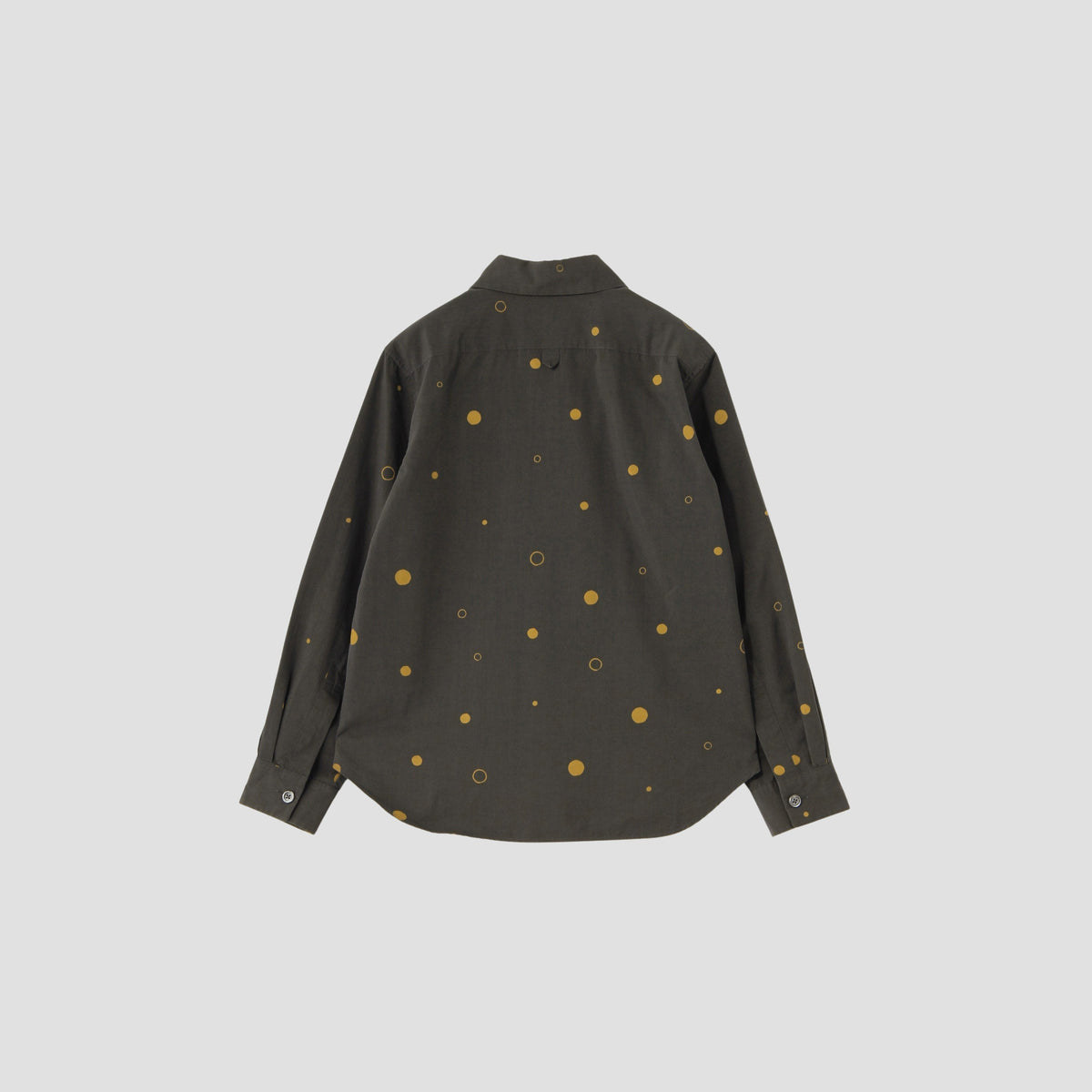SPOT PRINT COTTON SILK SHIRT