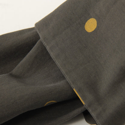 SPOT PRINT COTTON SILK SHIRT