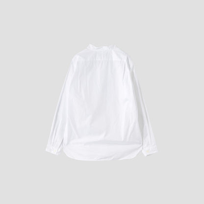 PLAIN COTTON POPLIN SHIRT