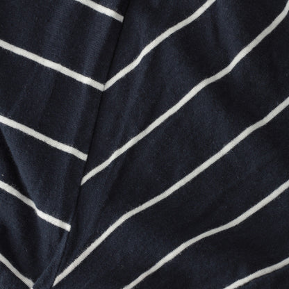 COTTON LINEN SZ STRIPE JERSEY