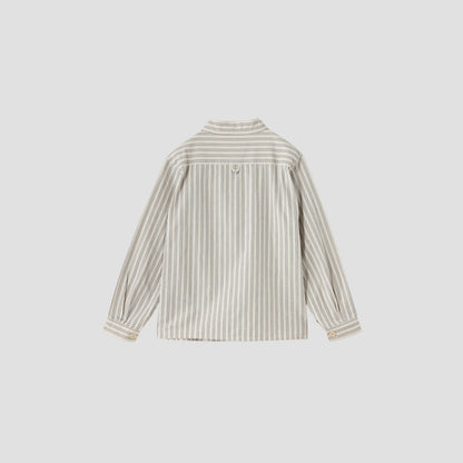 COTTON OXFORD STRIPE SHIRT