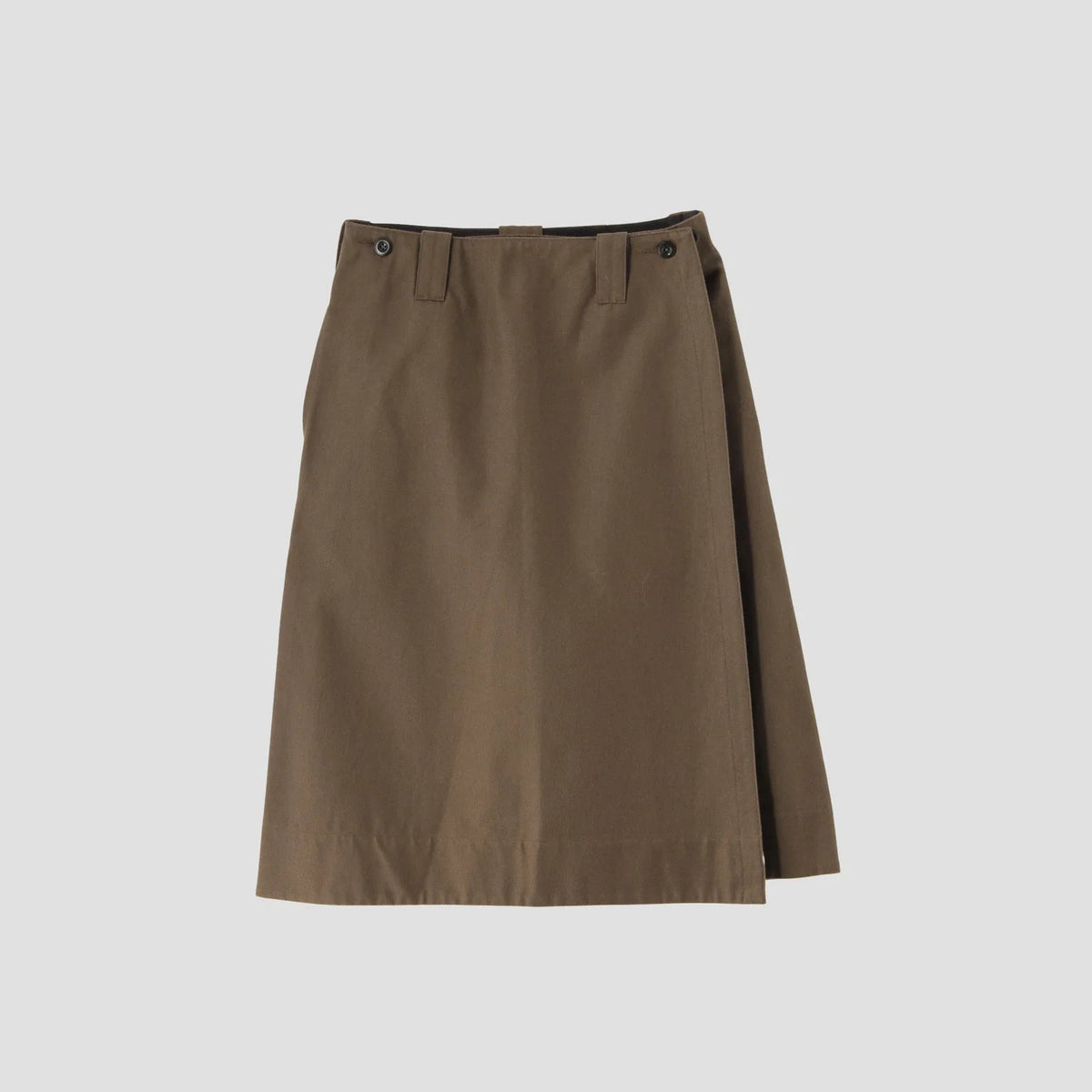 COTTON WOOL DRILL SKIRT