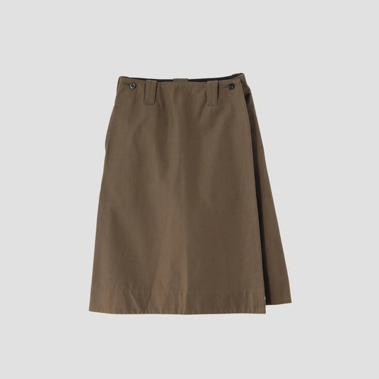 COTTON WOOL DRILL SKIRT