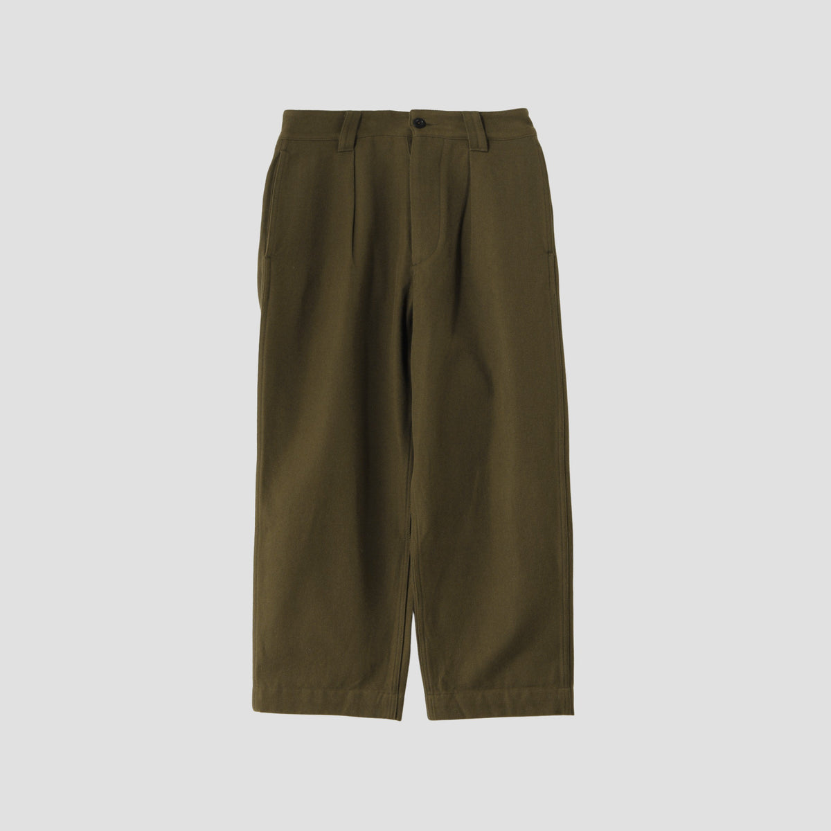 LIGHT COTTON WOOL DRILL TROUSERS