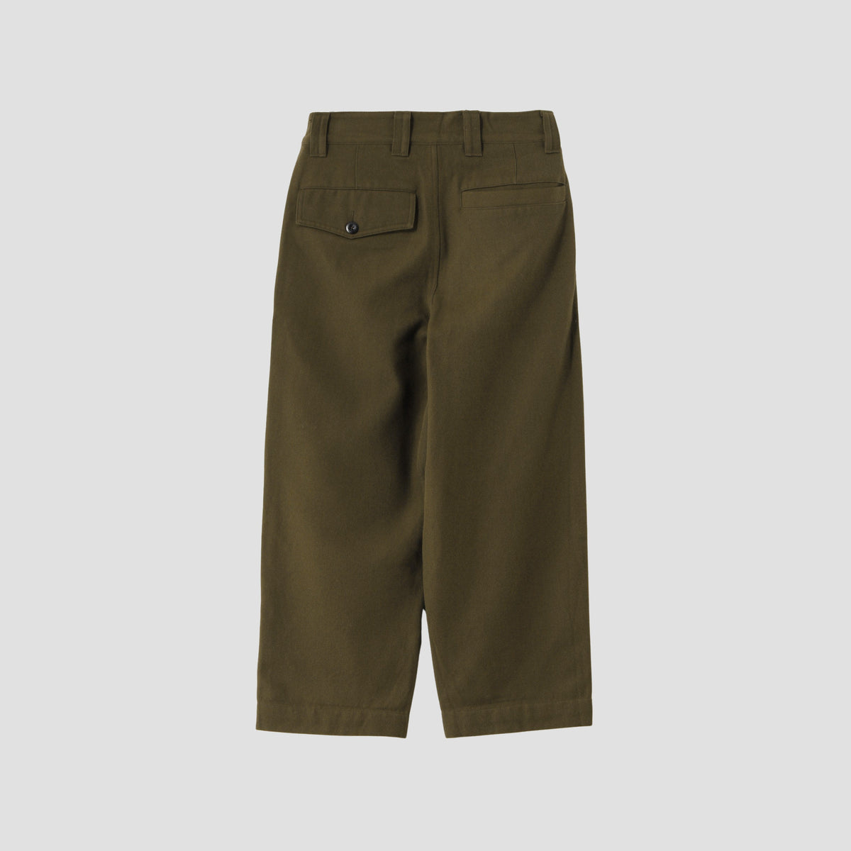 LIGHT COTTON WOOL DRILL TROUSERS