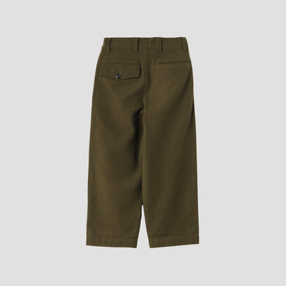 LIGHT COTTON WOOL DRILL TROUSERS