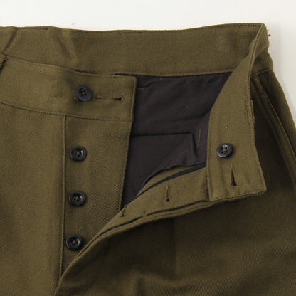 LIGHT COTTON WOOL DRILL TROUSERS