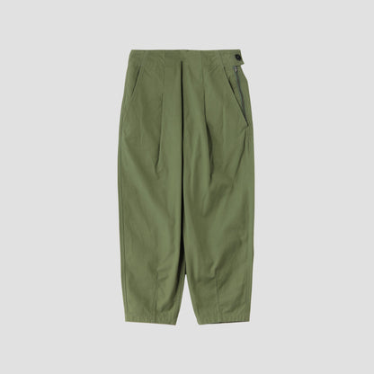 DRY NATURAL COTTON CANVAS TROUSERS