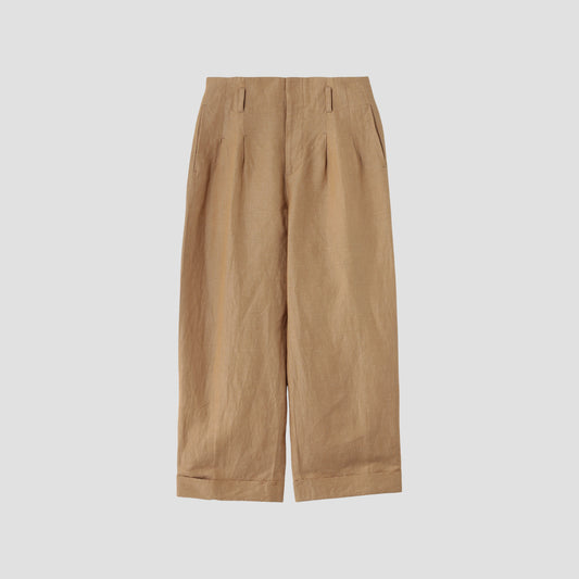 LINEN COTTON TROUSERS