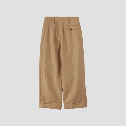 LINEN COTTON TROUSERS
