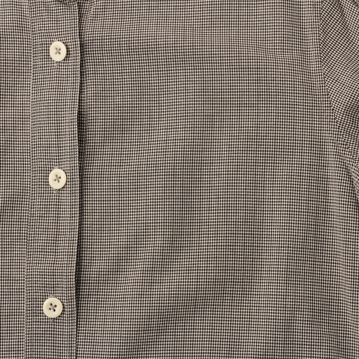 TINY GINGHAM COTTON SHIRT