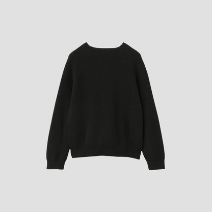 WOOL COTTON JUMPER KNIT
