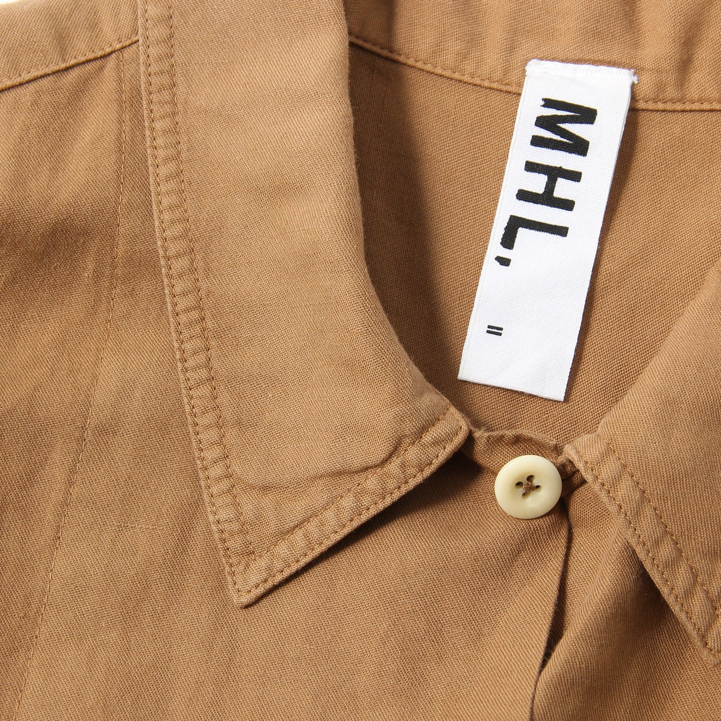 DRY COTTON LINEN TWILL DRESS