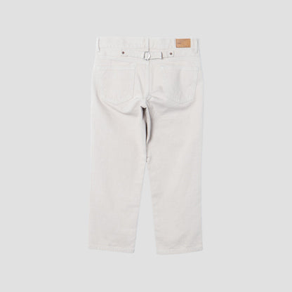 ASH WHITE DENIM TROUSERS