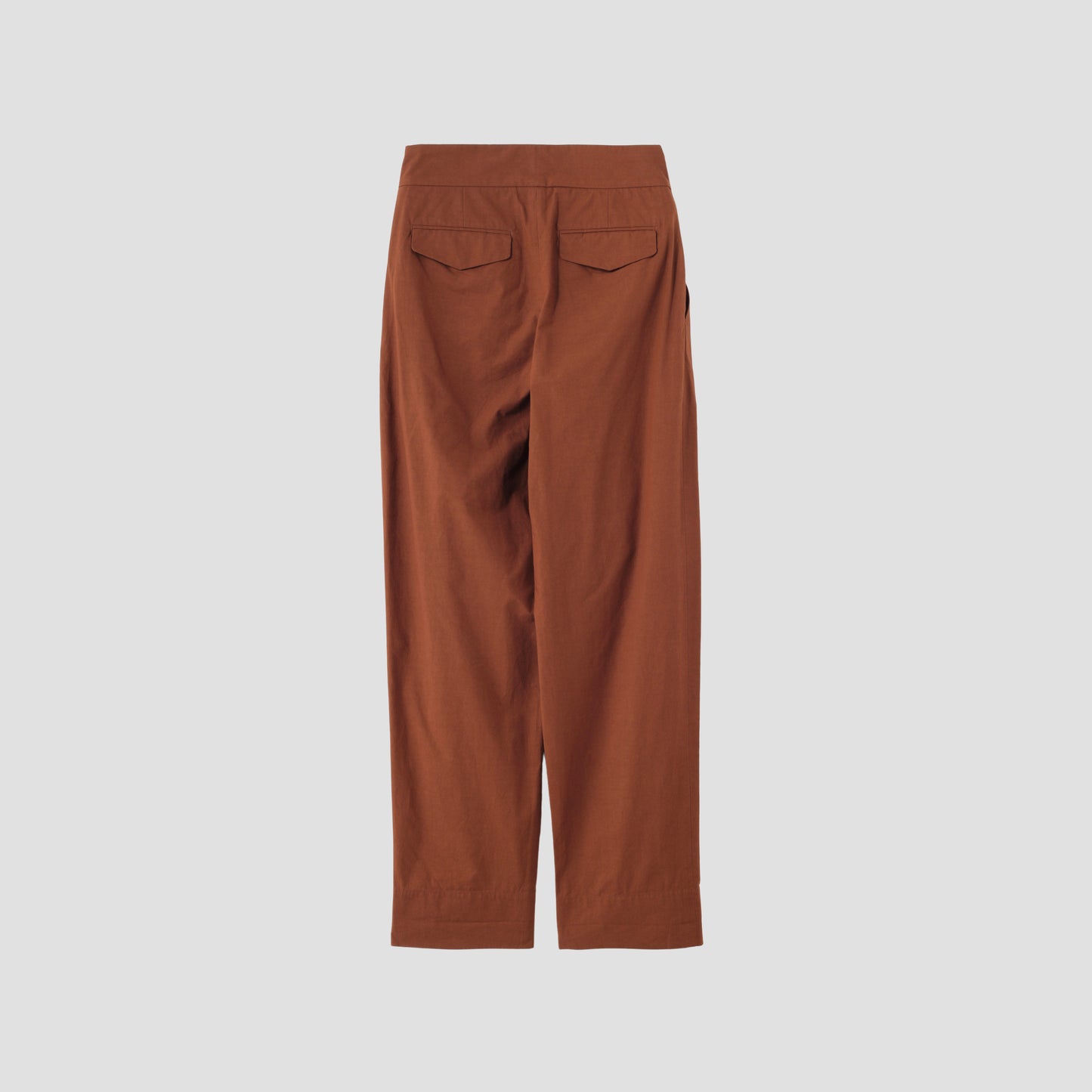 PLAIN COTTON SILK TROUSERS