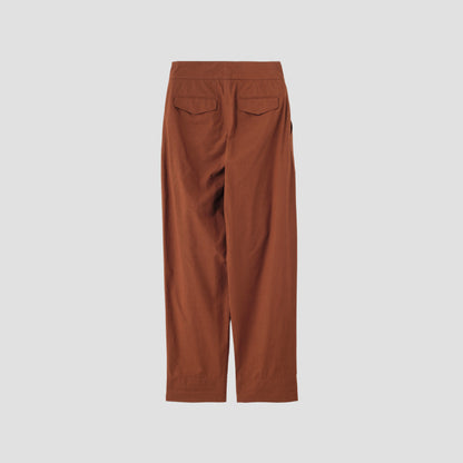 PLAIN COTTON SILK TROUSERS