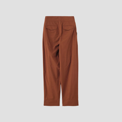 PLAIN COTTON SILK TROUSERS