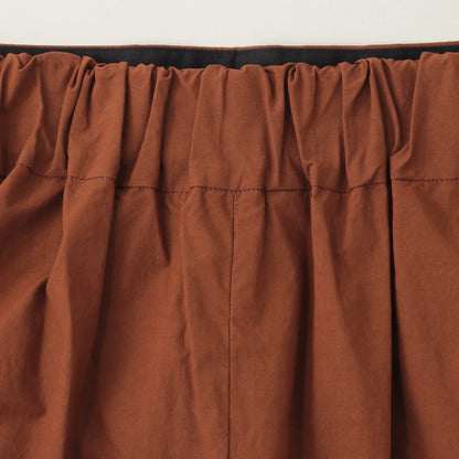 PLAIN COTTON SILK TROUSERS