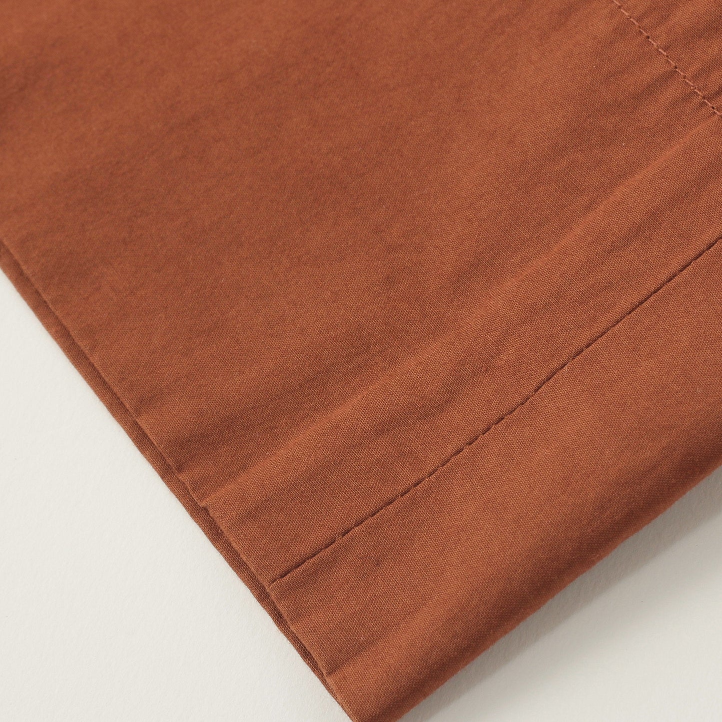 PLAIN COTTON SILK TROUSERS